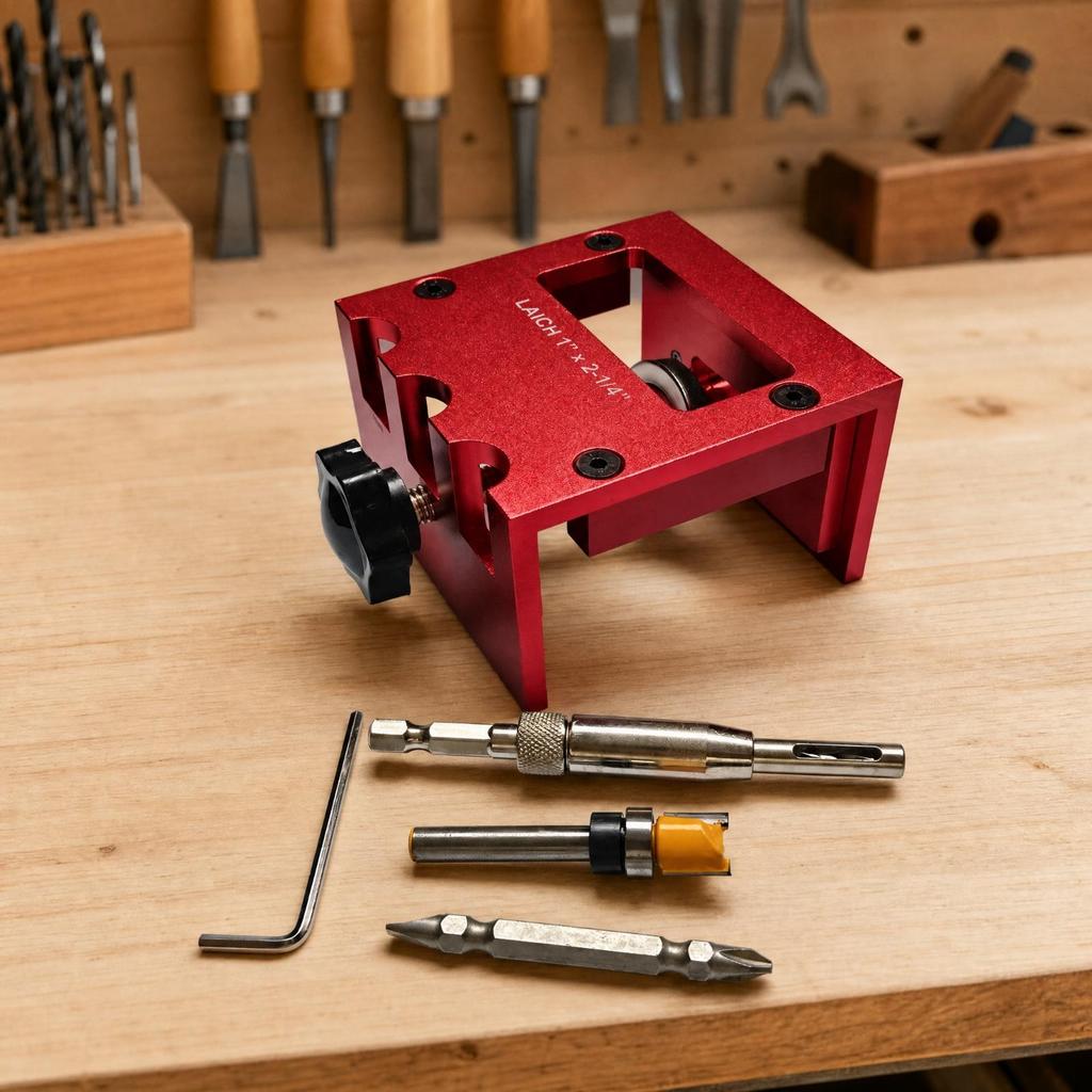 Door Latch and Lock-Hole Installation Jig Exact for DIY Enthusiasts