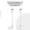 Multipurpose Type C Charging Cable Compatibility With Solars Arrays and Monitoring Devices Heat Resistant Housing