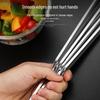 Xingfang Reusable Stainless Steel BBQ Skewers, 50 Pcs