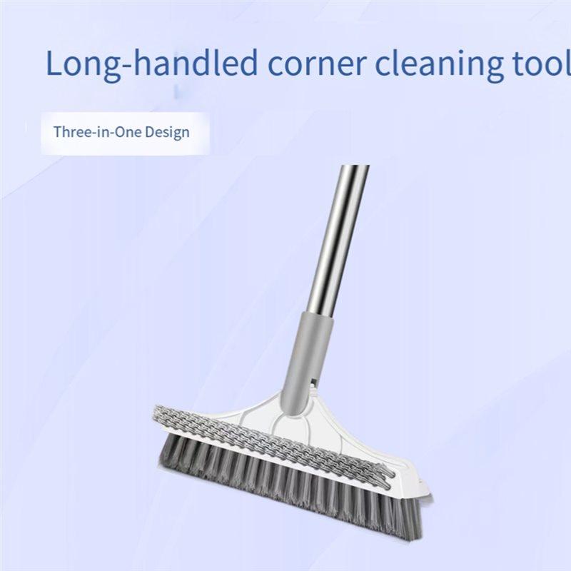 2025 Trend Rotating Floor Brush With Long Handle 3 In 1 For Cleaning Brush Cleaner Brush For Cleaning Bathroom Brush Crevice Bru