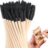 100pcs Fine Detailing Precision Sanding Sticks Rust Removal Stick  Wood Plastic Models