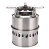 Camping Stove Portable Wood Burning Stove for Outdoor Backpacking Hiking Traveling Picnic BBQ Style D