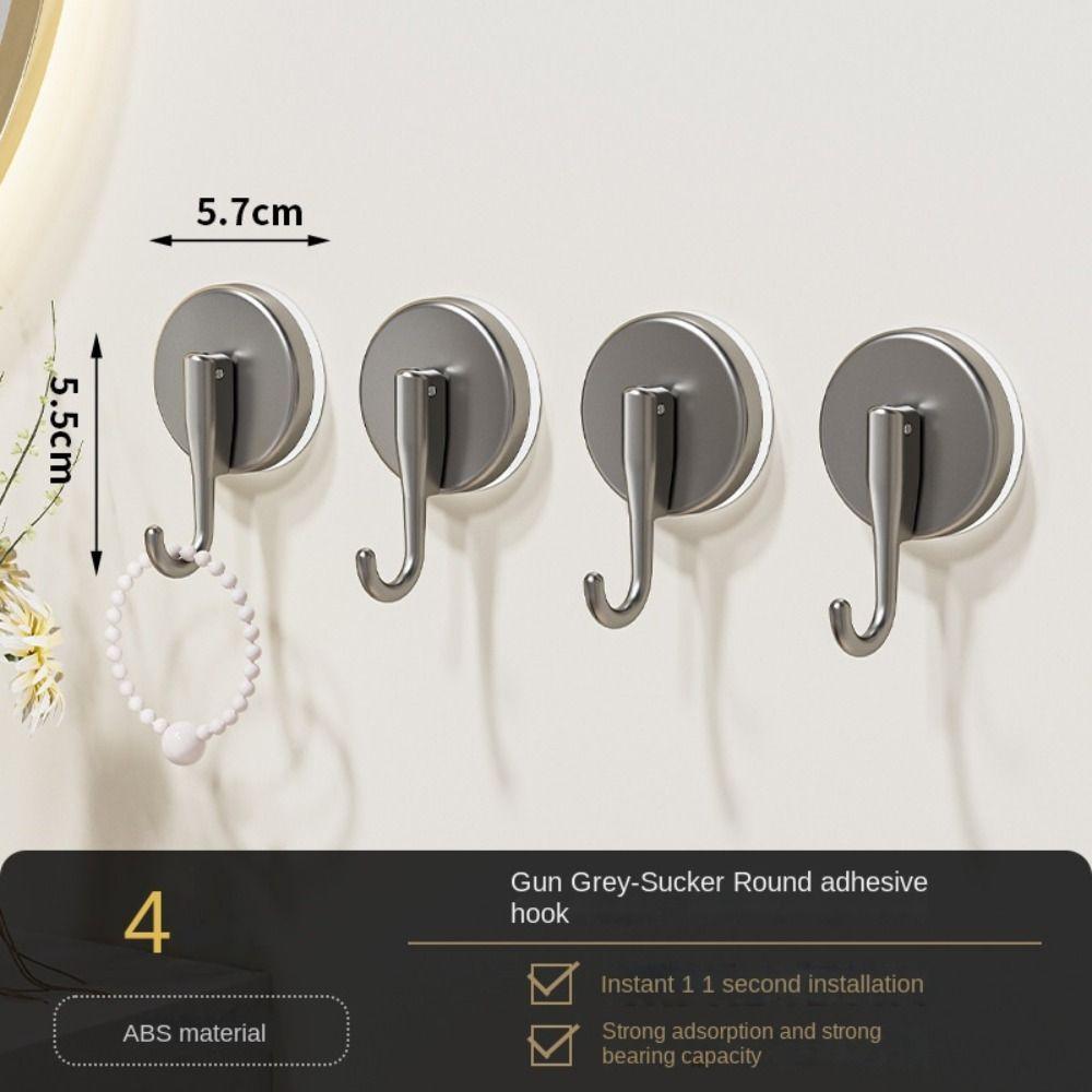 Wall Mount Bathroom Storage Accessories 2/3/4pcs Towel Hook New Bathroom Hooks  Home