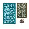 23 Styles Self-Adhesive Silk Screen Stencils for Polymer Clay Palm Leaves Reusable Mesh Transfer Printing Earring Jewelry Making