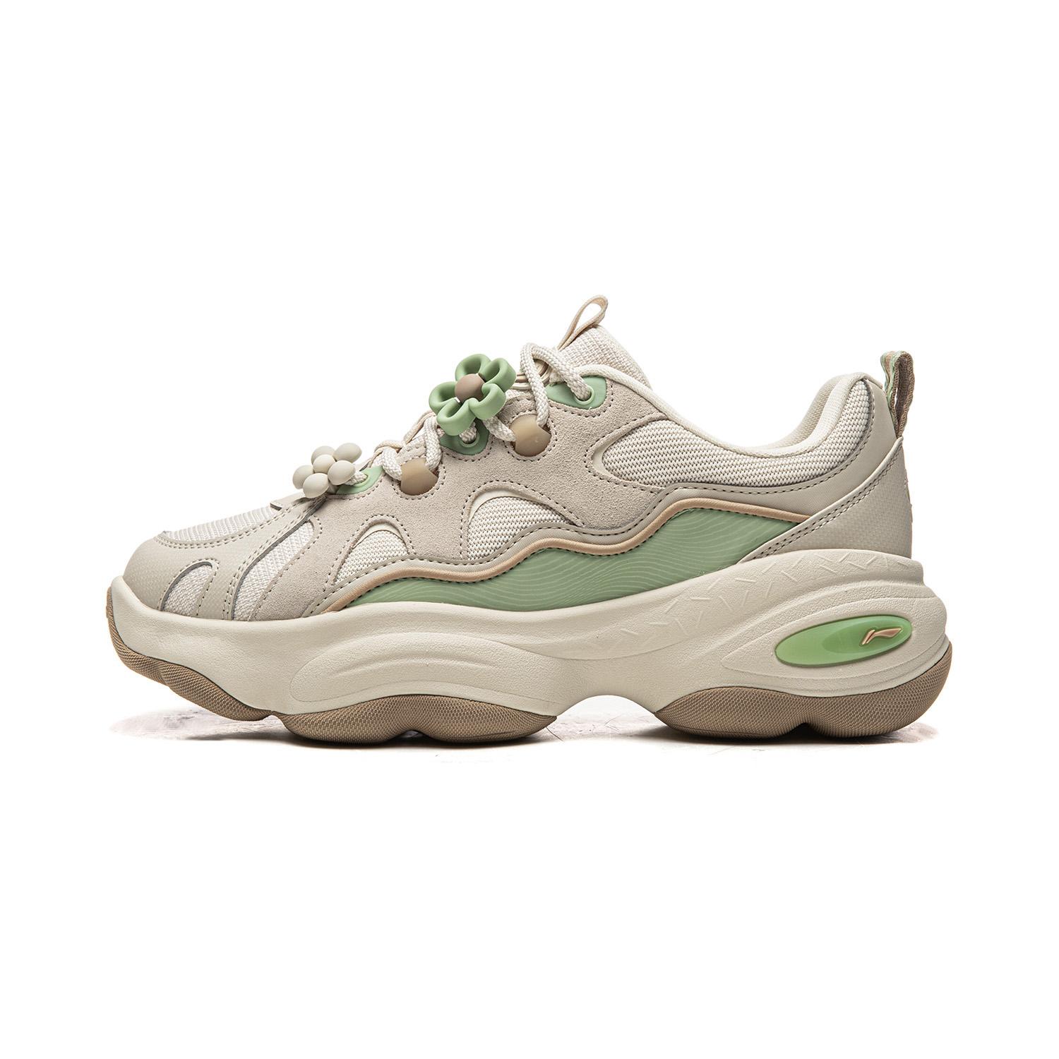 Li Ning Low top Casual Shoes Women s Gray AGCW006-3 36