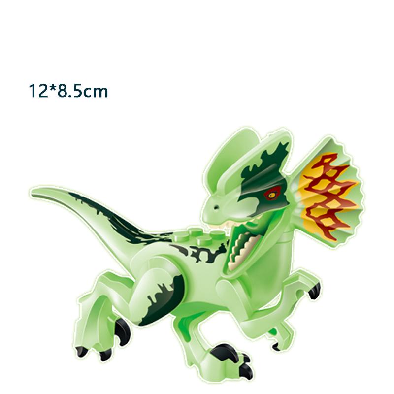 Jurassic Dinosaur Building Blocks Toys Park Compatible Major Brand Gifts Simulation Animal Rex Raptor Ankylosaur Christmas Gifts