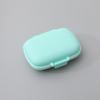 Moisture-proof 8-Compartment Pill Box: Portable Weekly Medicine Organizer.
