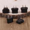 2Pcs European Us Au Eu Us To Eu/Eu To Us Plug Adapter Euro Travel Power Adapter Plug Outlet Converter Socket