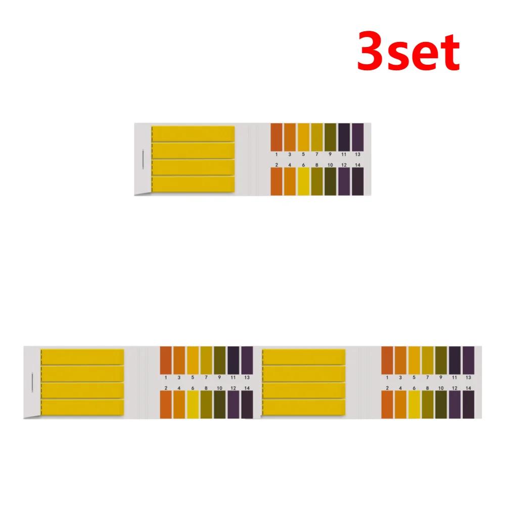 80-800pcs PH Test Strips 1-14 PH Litmus Paper with Comparison Chart Water Cosmetics Soil Acidity Test Strip Precision for Water