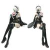 Nier:Automata Collaboration Series Yukata-Themed Yorha No.2 Type B (2b) & A2 Sitting Pose Figurine - Premium Collectible Statue