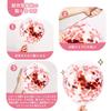 Iysoll Birthday Balloon Decoration Heart Balloons Paper Confetti Double-sided Tape Ribbon Included Rose Gold Celebration Party Surprise