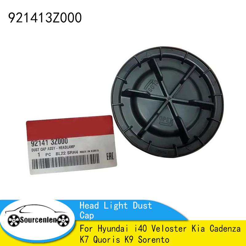 For Hyundai i40 Veloster Kia Cadenza K7 Quoris K9 Sorento Head Light Lamp Dust Cap Cover 921413Z000 92141-3Z000