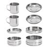 ZhiShi Outdoor Stainless Steel 8-Piece Cookware Set