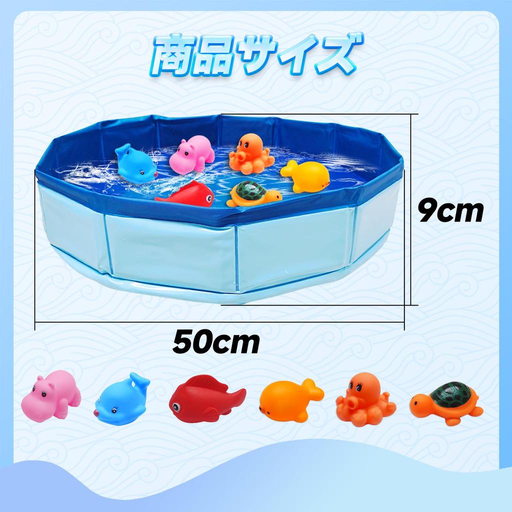 Portable Cat Pool Foldable Cat Pool with 6 Water Indoor Splash Boredom Automatic Easy Water Supply and Pet Water Pet Supplies Toy, Fish-Shaped Toys,