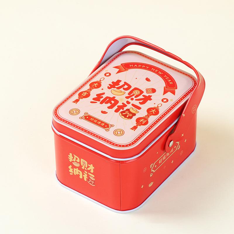 Tinplate Candy Metal Box Kids Gifts Small Tin Box Cookie Box Portable Rabbit Gift Box For Birthday Wedding Party Decoration