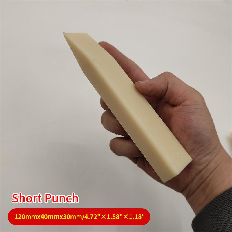Pdr Nylon Punch Hammer, Paint-Safe Auto Body Dent Removal Tool With Repair Shim For Sheet Metal Repair