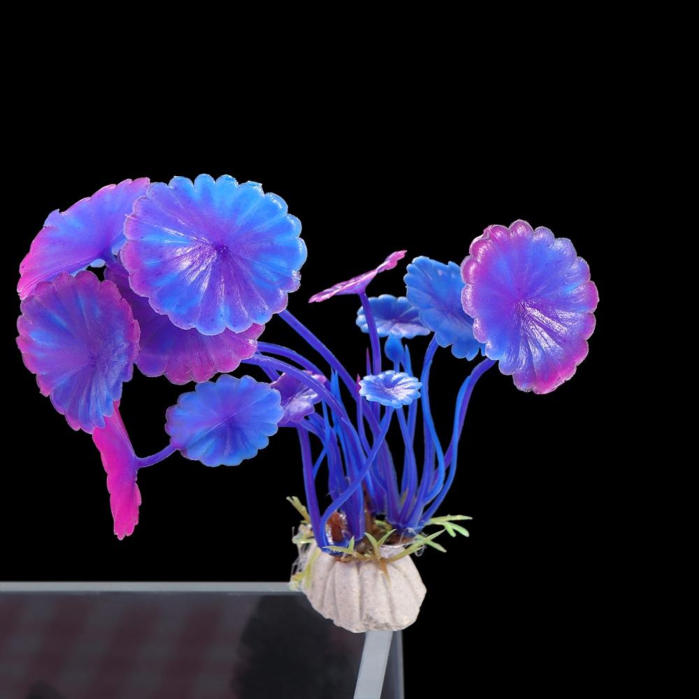 Fake Artificial Water Plant Red/Green/Purple Underwater Plant Aquarium Landscape