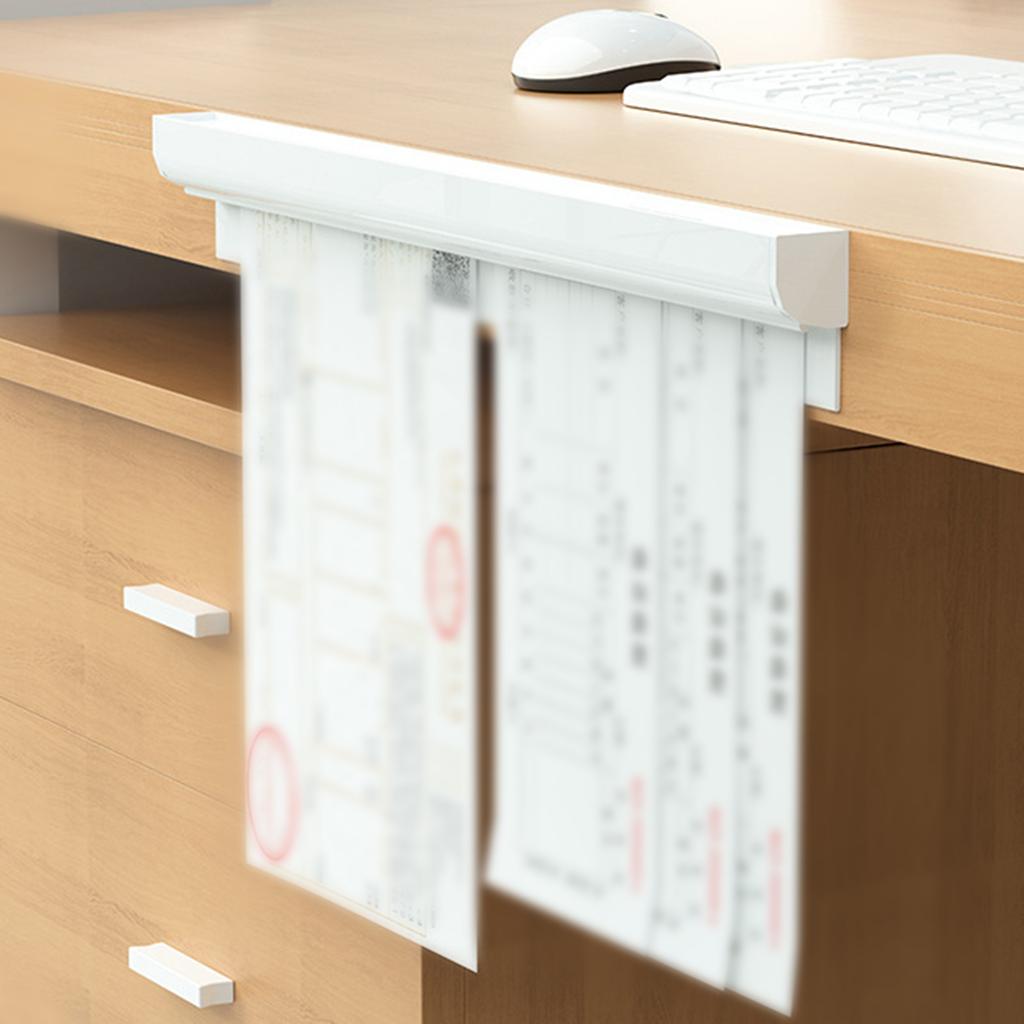 PlasticKitchen Organizer Ticket Paper Tab Clip Order Bill Receipt Hanging Rack Bar Invoice Document Holder Tools Storage