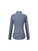 2024 Unisex Bamboo Fiber White Non-Iron Long-Sleeve Shirt: Women's Business Style