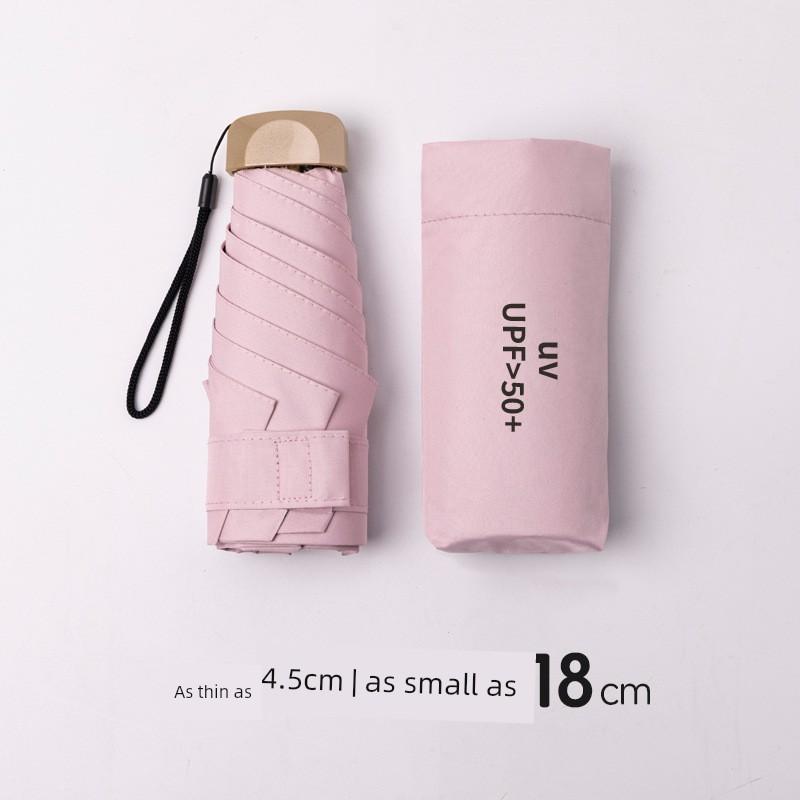Dual-Use Umbrella for Women, Sun Protection, Uv Protection, Pocket Umbrella, 40% off Flat Sun Umbrellas, Compact Sunshade Umbrella