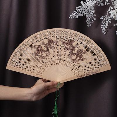 Holz Handfächer Dekorativer Faltfächer Handfächer für Damen Hochzeitsfächer Heimdekorationen Abanicos De Mano Para Mujer
