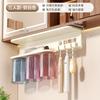 Magnetic Toothbrush Holder Under Mirror Cabinet Upside Down Mouthwash Cup Brushing Cup Electric Hanger Wall Hanging Storage Toothpaste Rack