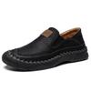 Handmade Men's Casual Shoes Comfortable And Breathable Moccasins Men Outdoor Flats Shoes