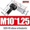 Bent Rod End Joint Bearing with Ball Joint SQ/SQZ5 - Sizes 6 to 22-RS