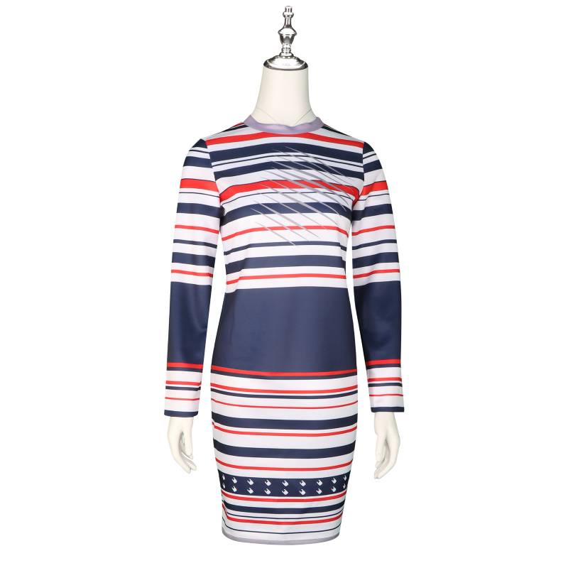 

Косплей костюмы Битлджуса Удобное простое платье для девочек Вечеринка на Хэллоуин XXL