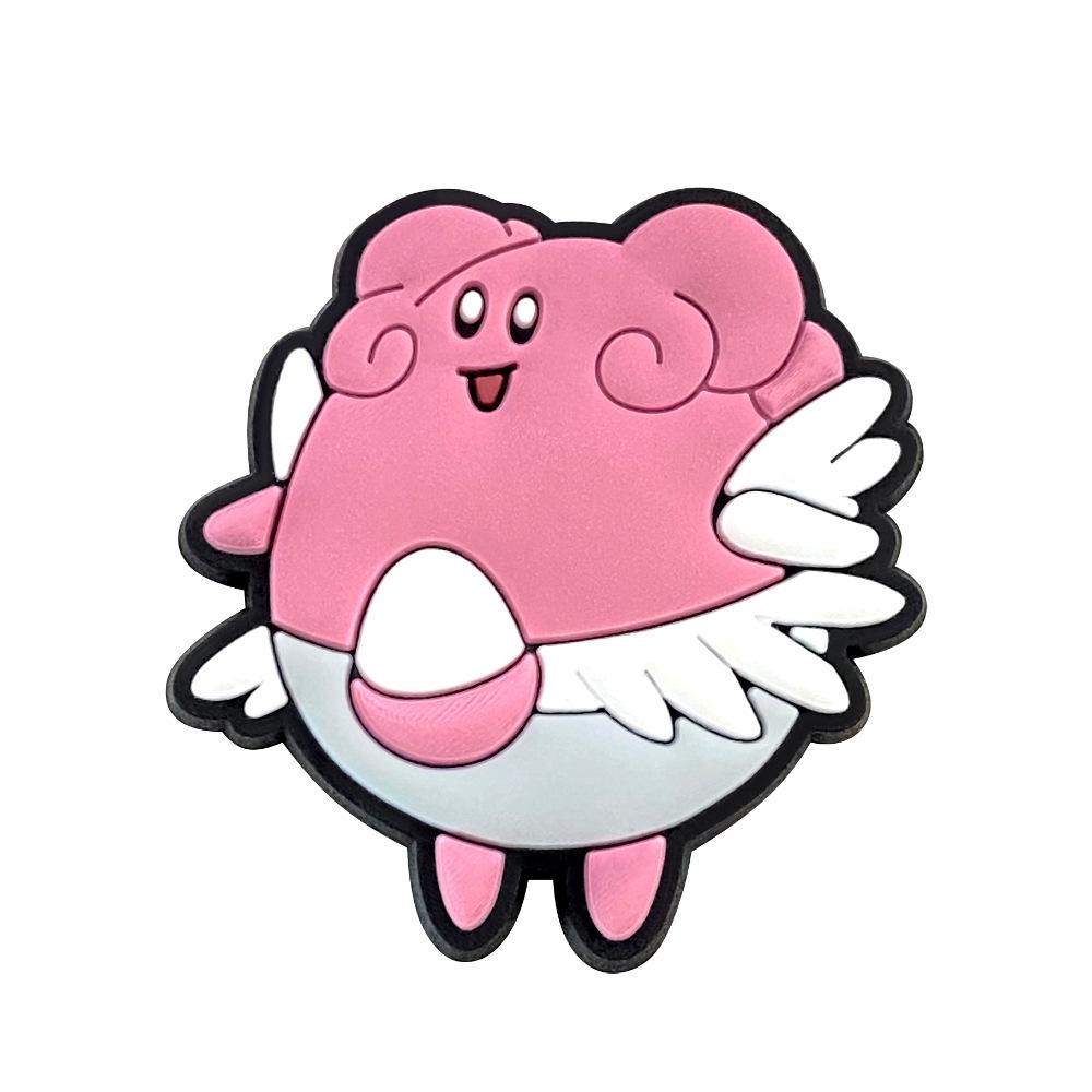 Puha Gumi Pokémon Virágos Klumpa Cipőcsatok