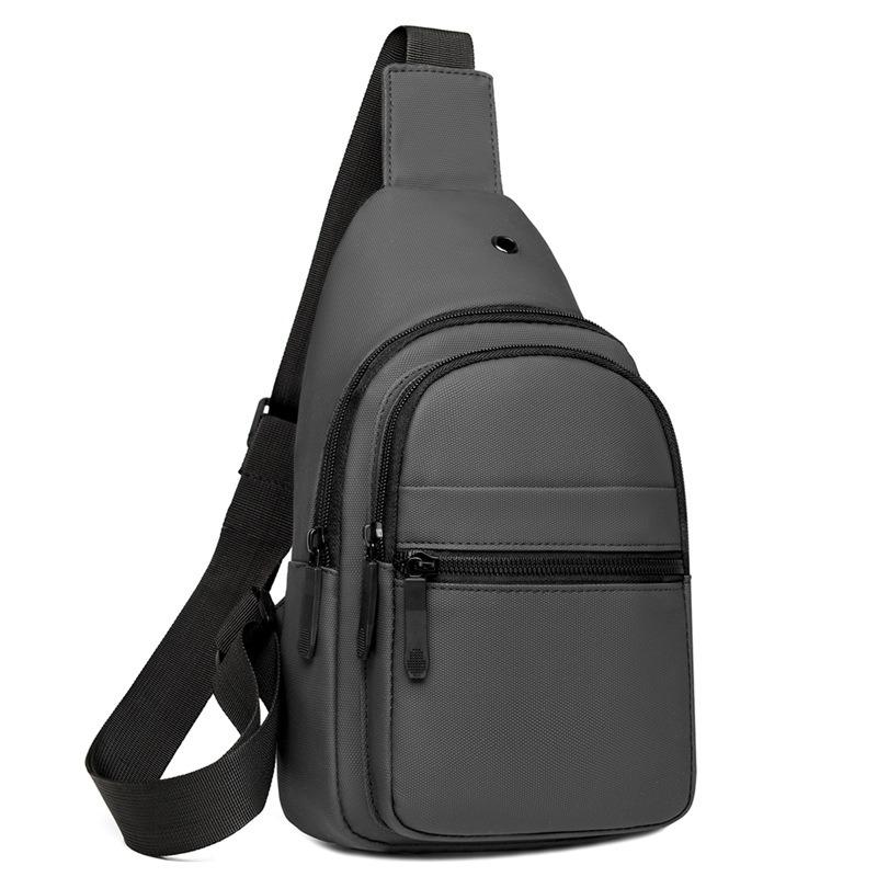 New Casual Breast Bag Outdoor Sports Crossbody Bag Lightweight Shoulder Bag Large Capacity Cycling Multifunctional Breast Bag