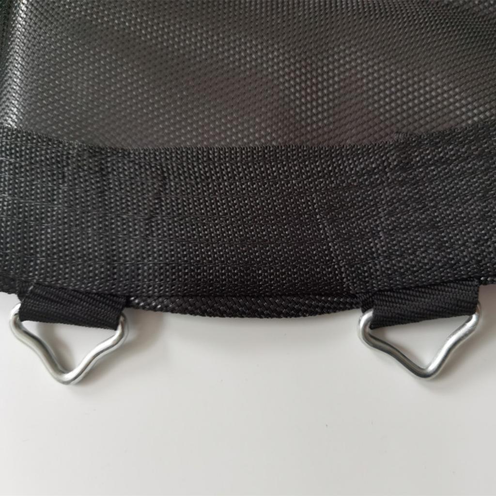 Tapete de Trampolim com Argolas V Alta Elasticidade Tapetes Redondos de Pulo Substituição Almofada de Pulo Resistente à Água Acessório de Trampolim