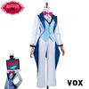 Costume Cosplay Vox Saison 2 Hazbin Hotel, Tenue de Jeu de Rôle Boss Anime Voss Hotel