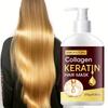 Masque Capillaire Kératine Traitement Revitalisant Profond pour Cheveux Secs Abîmés Réparation Hydratant