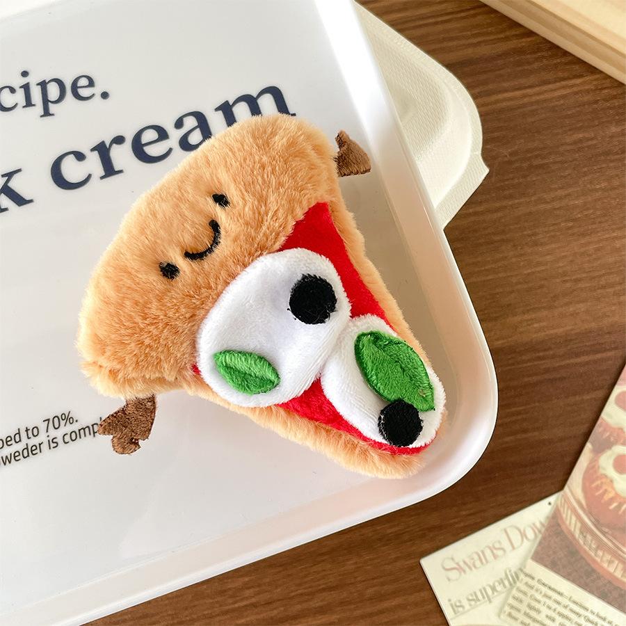 Cute Plush Food Doll Fun Simulated Cake Doll Eggplant Pendant Bag Hanging Decoration Sushi Doll Gift