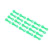 Grease Fitting Caps, Perfect Fitness Zerk Dust Cover Tear Resistant Flexible Silicone for Car(Fluorescent Green (Luminous Version))