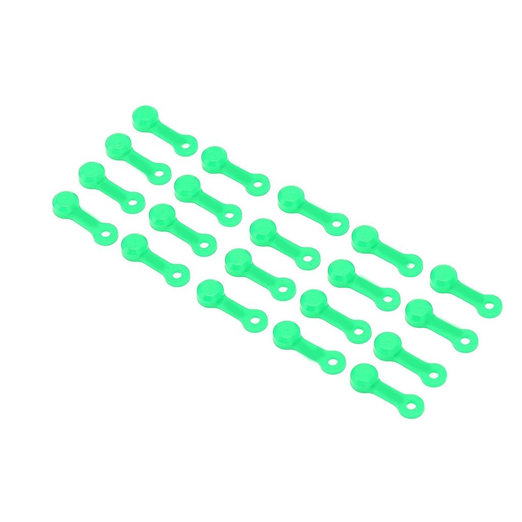Grease Fitting Caps, Perfect Fitness Zerk Dust Cover Tear Resistant Flexible Silicone for Car(Fluorescent Green (Luminous Version))