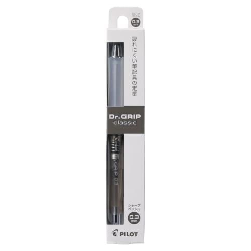 PILOT Mechanical Pencil Doctor Grip Classic 0.3mm Clear Beige HDGC13CBE