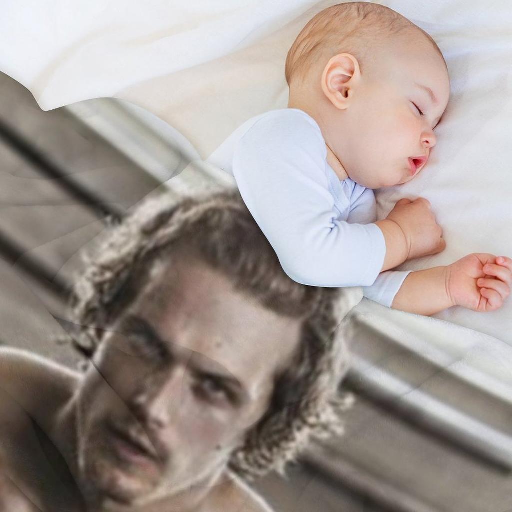 Coperta Ponderata Sam Heughan Divano halloween Lusso Coperte per Bambini