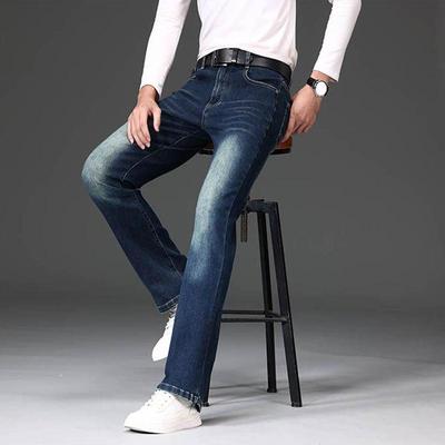 Jean Évasé Stretch Grande Taille pour Homme, Jean Décontracté pour Homme