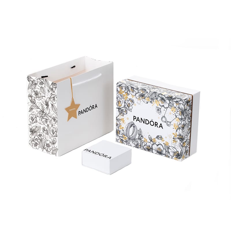 Pandora Moments Hjärtlås Ormkedja Armband Silver 590719