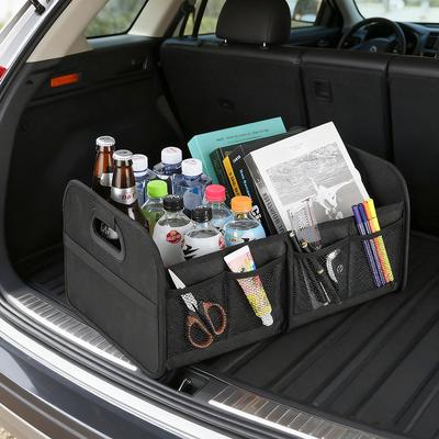Factory Low Price Foldable Large-Capacity Oxford Cloth Storage Box Collapsible Car Trunk Organizer Box