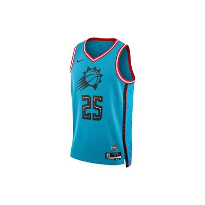 Suns NBA Fan Edition City Jersey 2022-23 Season Bridges 25 Quick-Dry Printed Sports Breathable Basketball Tank Top Unisex Tops Blue DO9607-417