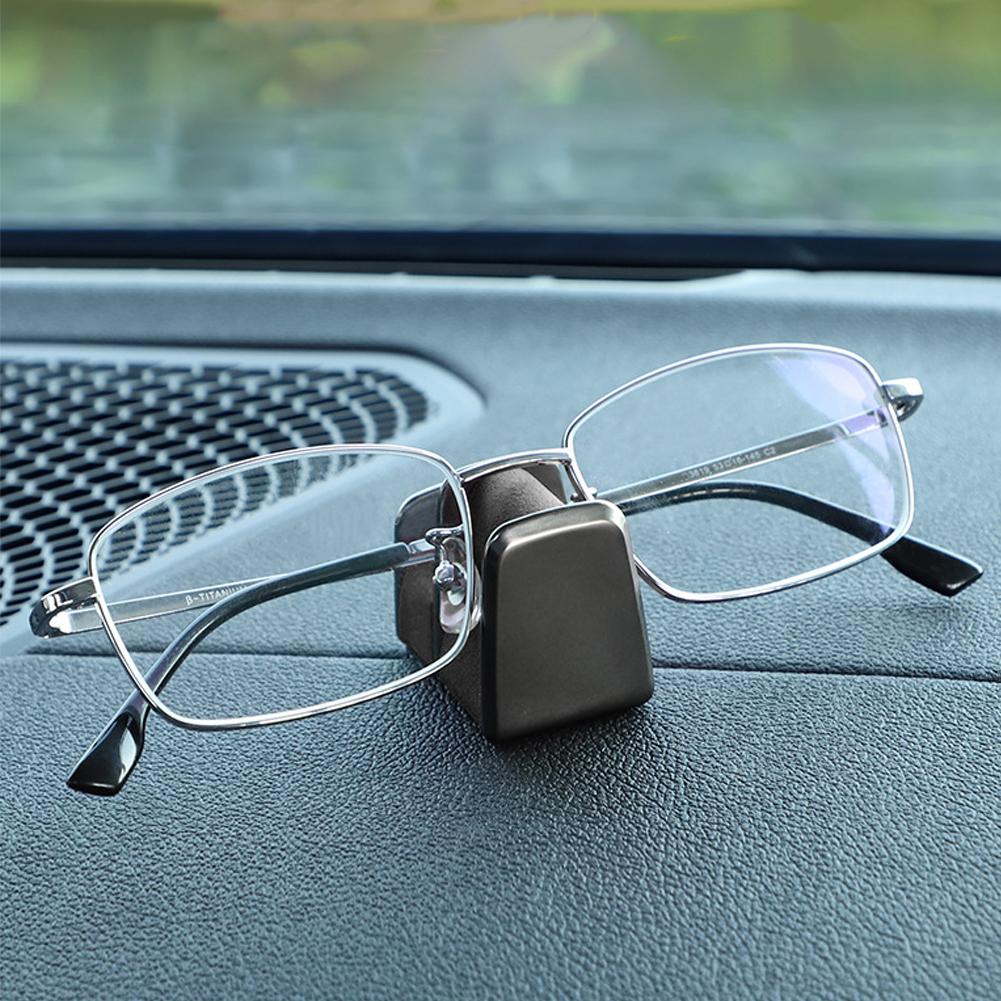 Car Sunglasses Center Console Glasses Clip Card Ticket Holder Stand Fastener Pen Case Eyeglasses Car Interior Accessories