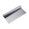 Dough Scraper Clear Scale Stainless Steel Dough Cutter with Ergonomic Handle for Bread Cake Baking