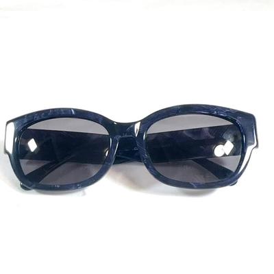 Used CELINE Sunglasses Tortoiseshell Blue