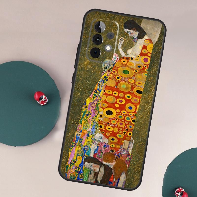 Gustav Klimt Abstract Painting Case For Samsung Galaxy A13 A23 A33 A53 A73 A12 A22 A32 A52 A52S A04S A50 A51 A71 Coque