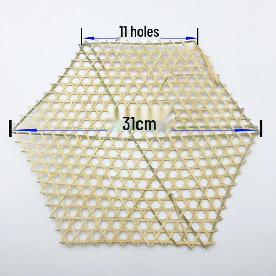 Handmade Bamboo Sieve - Creative Woven Kitchen Decoration