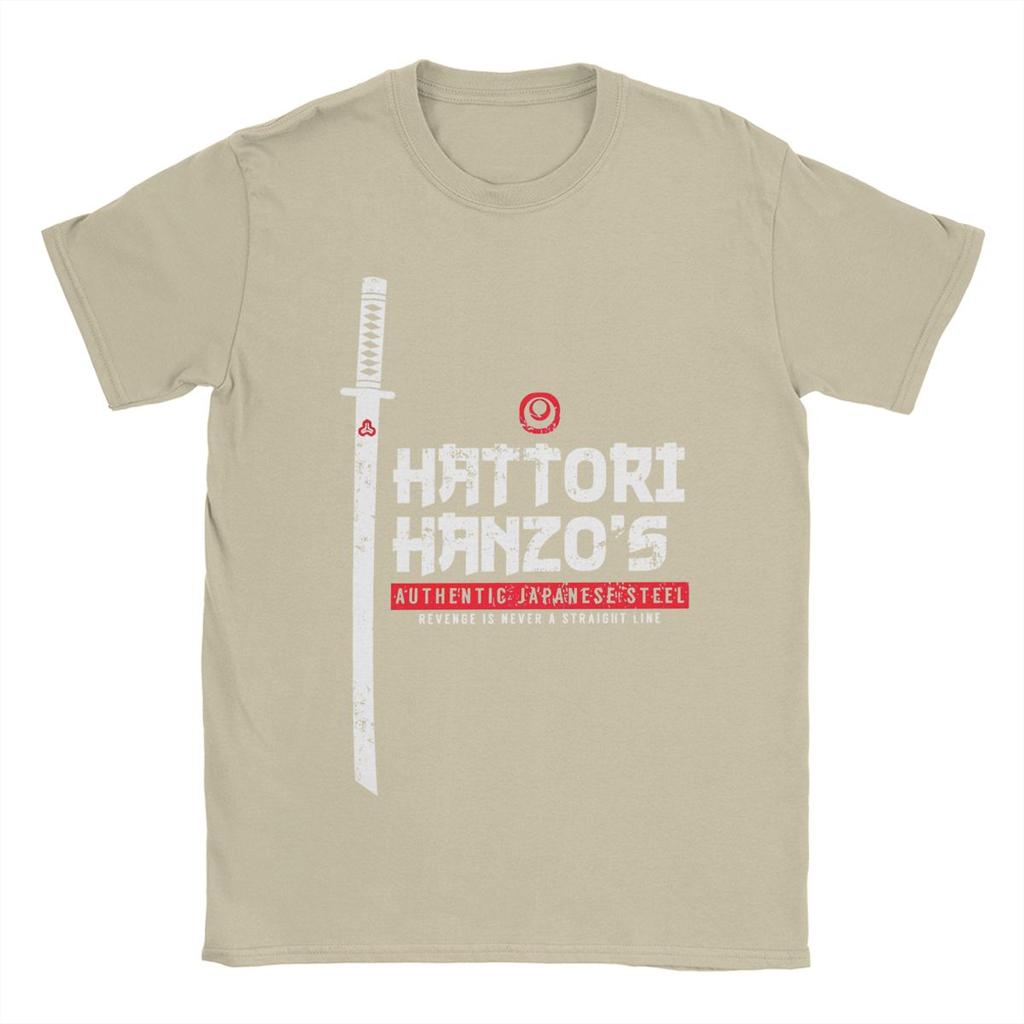 Men T-Shirts Hattori Hanzo Kill Bill Novelty Cotton Tee Shirt Short Sleeve T Shirts O Neck Clothes Graphic