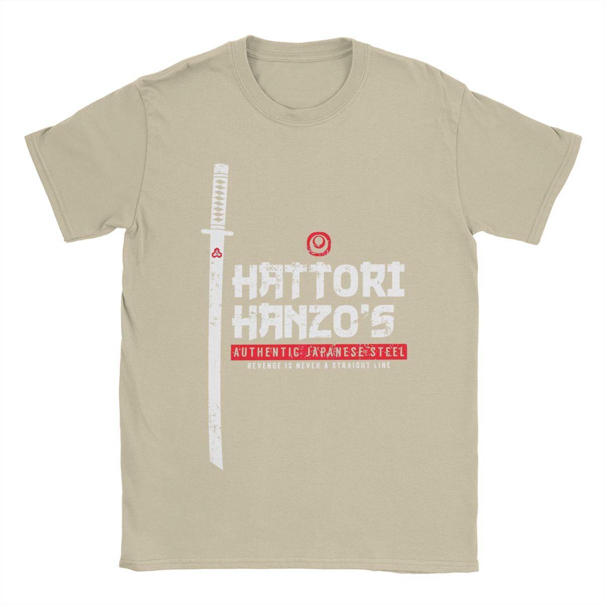 

Men T-Shirts Hattori Hanzo Kill Bill Novelty Cotton Tee Shirt Short Sleeve T Shirts O Neck Clothes Graphic M